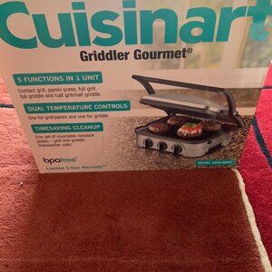 Cuisinart Griddler Grill, Griddle & Panini Press